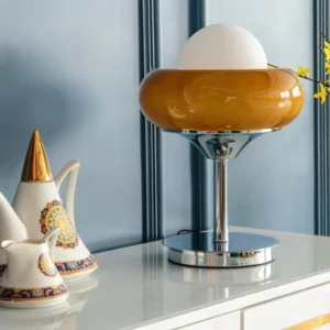 Retro Orange Mushroom Table Lamp TL-A078 4