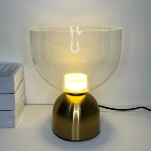Modern Clear Glass Bowl Table Lamp TL-A083 3