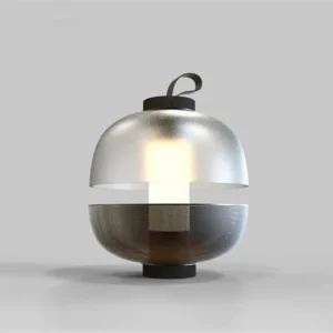 Modern Metal and Glass Table Lamp TL-A086 4