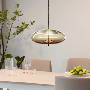 Modern Glass LED Dining Room Pendant Light P6069 2
