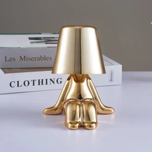 Creative Small Gold Resin Table Lamp TL-E027 4