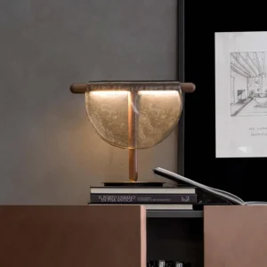 Semi-Circle Glass Table Lamp TL-A047 6
