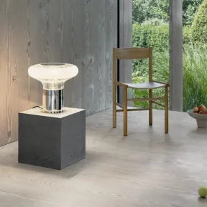 Frosted Glass Mushroom Table Lamp TL-A052 2