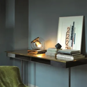 Modern Tilted Glass Globe Table Lamp TL-A060 3
