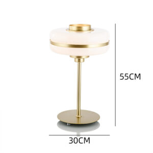 Opal Glass Disc Table Lamp TL-A021 4