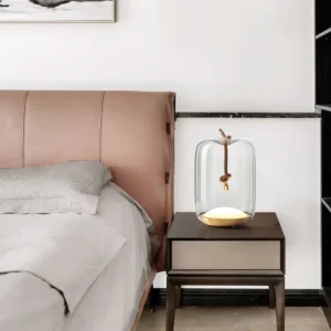 Modern Glass Table Lamp with Rope TL-A068 3