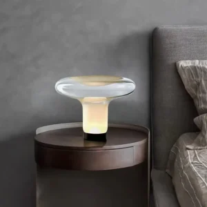 Modern Frosted Glass Mushroom Table Lamp TL-A075 3