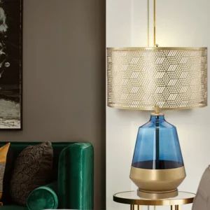 Blue Gradient Glass Table Lamp TL-A016 2