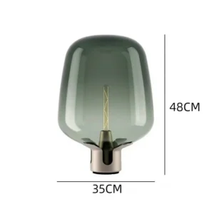 Modern Glass Bedside Table Lamp TL-A095 4