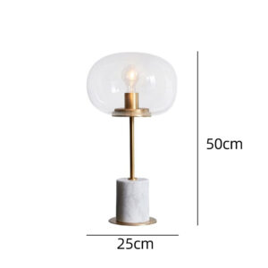 Modern Marble and Glass Table Lamp TL-A038 5