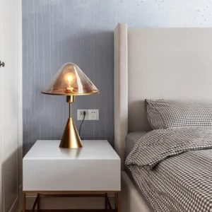 Glass Cone Table Lamp TL-A017 2