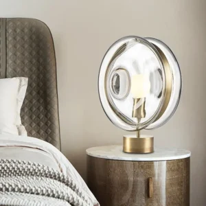 Minimalist Round Glass Table Lamp TL-A110 1