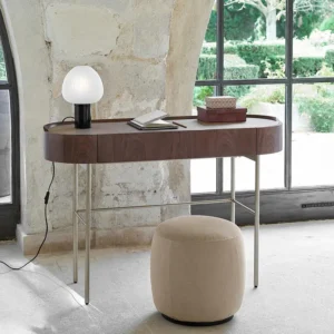 Modern Ribbed Glass Mushroom Table Lamp TL-A118 2