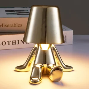 Creative Small Gold Resin Table Lamp TL-E027 3