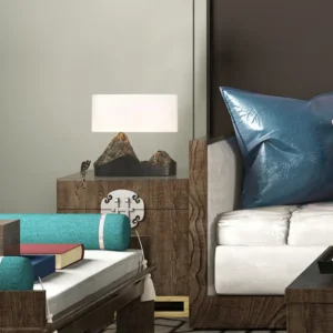 Resin Mountain Base Table Lamp TL-E008 1
