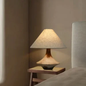 Retro Ceramic and Fabric Table Lamp TL-H004 4