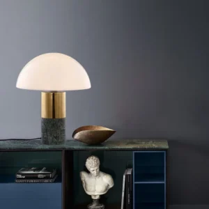 Marble Base Glass Dome Table Lamp TL-A043 3