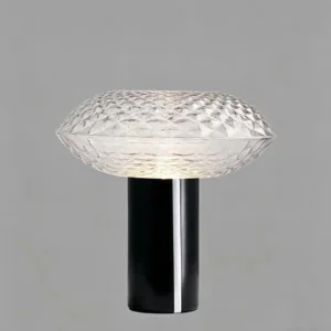 Modern Textured Clear Glass Table Lamp TL-A061 2