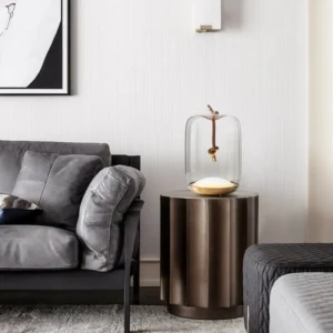 Modern Glass Table Lamp with Rope TL-A068 2