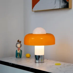Modern Orange Mushroom Table Lamp TL-A079 2