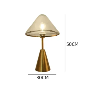Glass Cone Table Lamp TL-A017 1