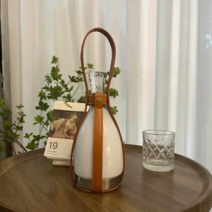 Modern Lantern Table Lamp with Leather Strap TL-A098 2