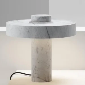 Nordic White Resin Table Lamp TL-E017 2