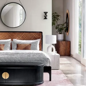 Contemporary Sculptural Resin Table Lamp TL-E026 2