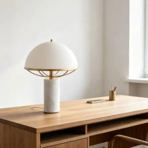 Marble Dome Glass Table Lamp TL-A040 2