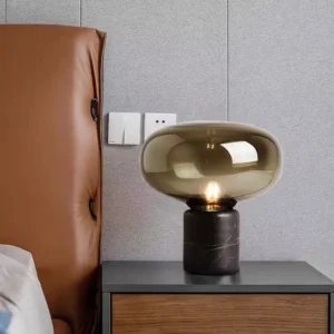 Modern Marble and Glass Table Lamp TL-A020 1