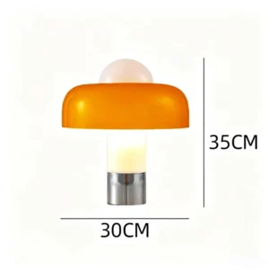 Modern Orange Mushroom Table Lamp TL-A079 1