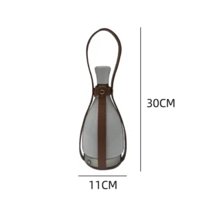 Modern Lantern Table Lamp with Leather Strap TL-A098 1