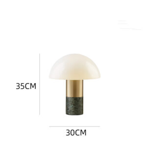 Marble Base Glass Dome Table Lamp TL-A043 2