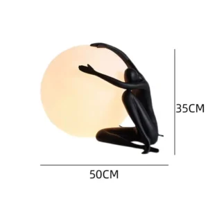 Modern Sculptural Figure Table Lamp TL-E025 1