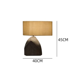 Modern Sculptural Resin Table Lamp TL-E020 1