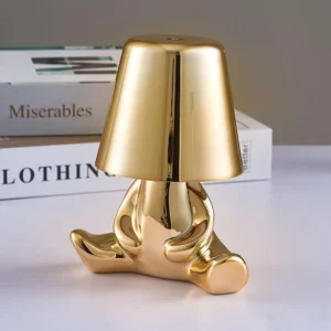 Creative Small Gold Resin Table Lamp TL-E027 2