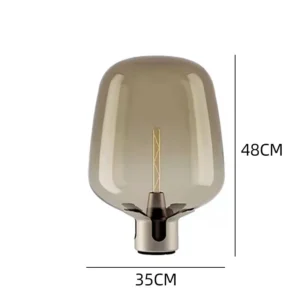 Modern Glass Bedside Table Lamp TL-A095 1