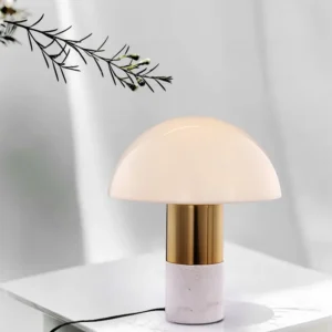 Marble Base Glass Dome Table Lamp TL-A043 1