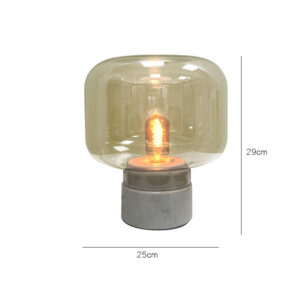 Modern Marble base and Glass Table Lamp TL-A057 3