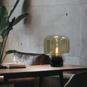 Modern Marble base and Glass Table Lamp TL-A057 2