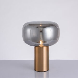 Modern smoky grey Glass Table lamp TL-A033 7