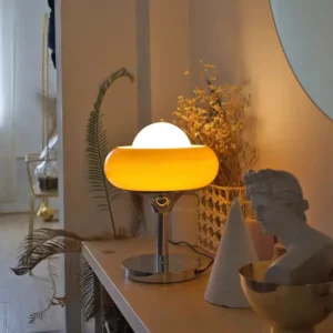 Retro Orange Mushroom Table Lamp TL-A078 1