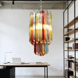 Murano Glass Tube Chandelier MX9001 5