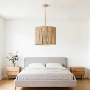 Hemp rope Drum Pendant Light MP4022 6
