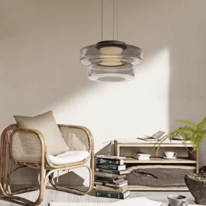 Scandinavian Glass Led Pendant Light P6018 3
