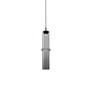 Modern Cylinder Glass Pendant Light P6071 6