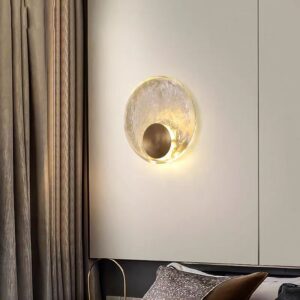 Textured Glass Led Wall Light WA1003 4