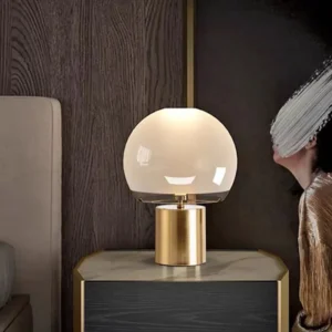 Frosted Glass Globe Table Lamp TL-A003 4
