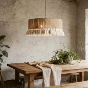 Boho Fringe Pendant Light MP4008 5