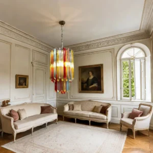 Murano Glass Tube Chandelier MX9001 4